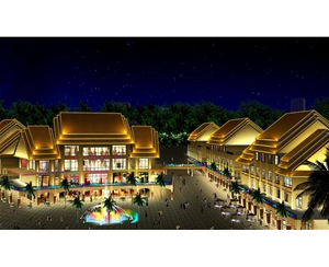 商業(yè)街燈光照明