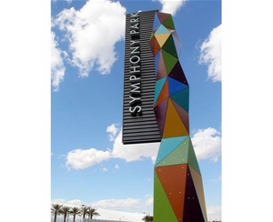 大型精神堡壘標識